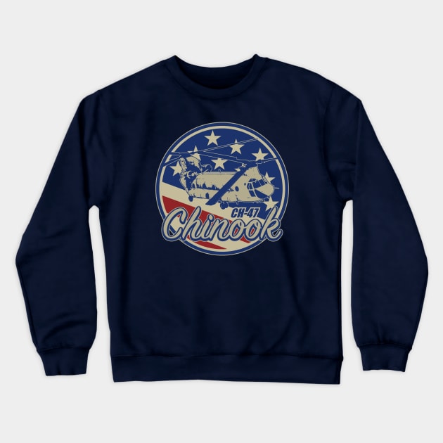 CH-47 Chinook Crewneck Sweatshirt by Firemission45